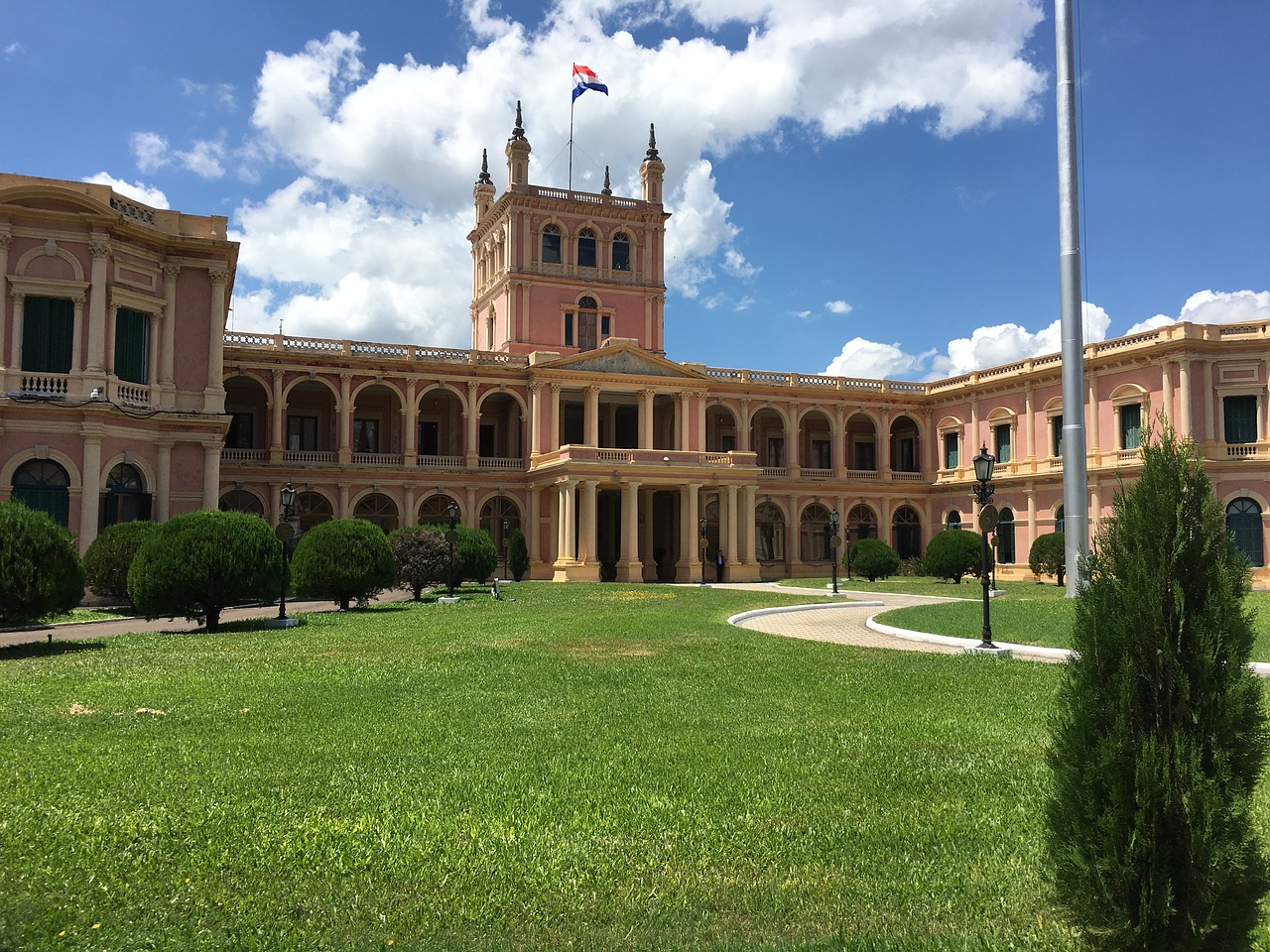 Paragvajus, Prezidento Rūmai, Rūmai, Asunción Paraguay, Nemokamos Nuotraukos,  Nemokama Licenzija
