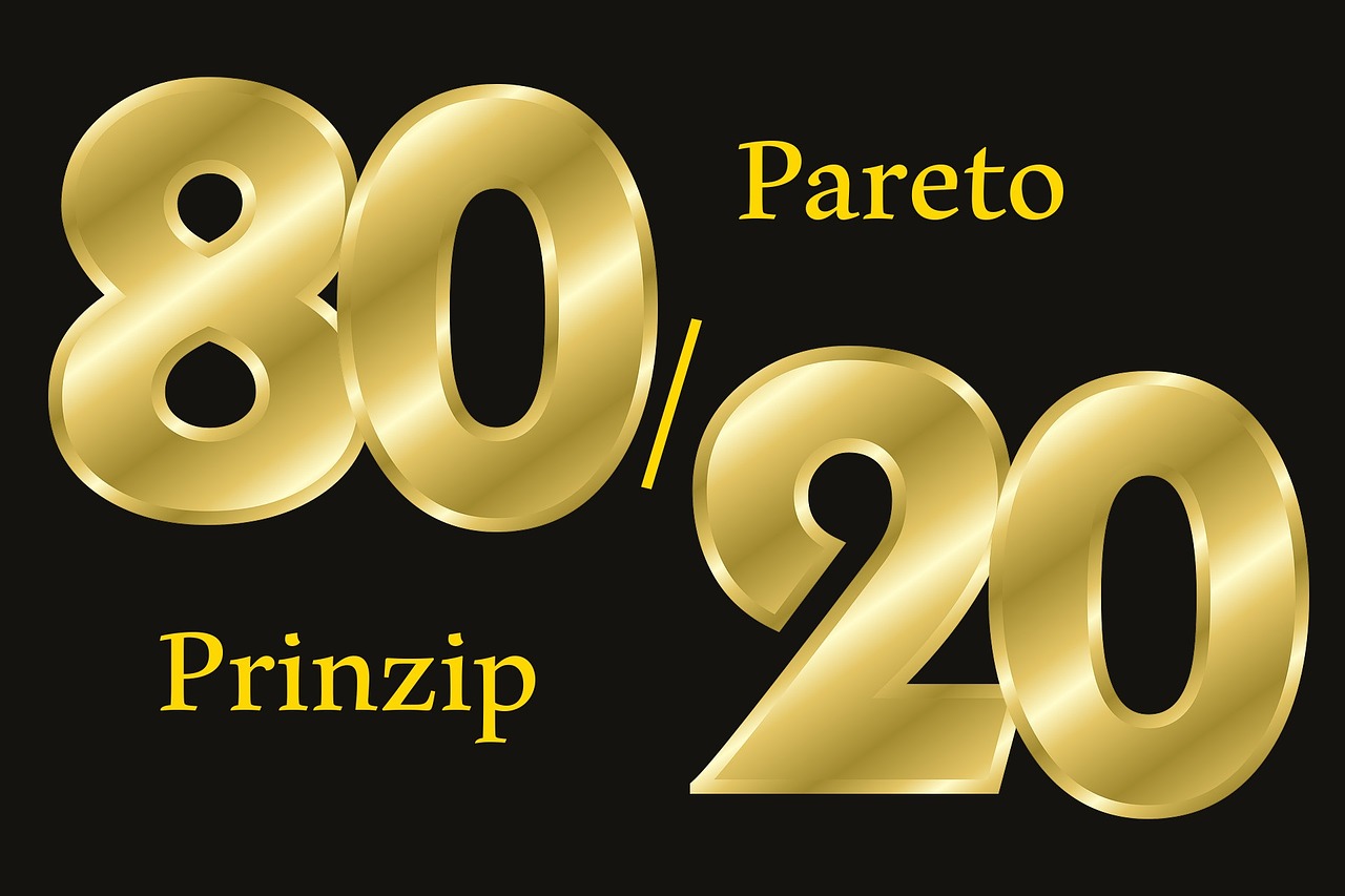 Pareto Principas, 80 20 Taisyklė, Paretas, Nemokamos Nuotraukos,  Nemokama Licenzija