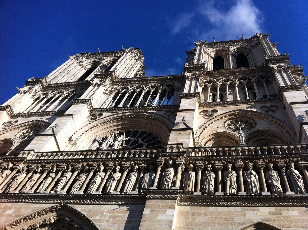Paris, Notre-Dame, Katedra, Nemokamos Nuotraukos,  Nemokama Licenzija
