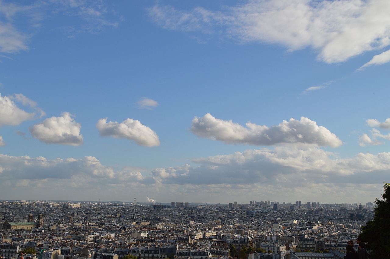 Paris, Dangus, Horizontas, Stogas, Kraštovaizdis, Nemokamos Nuotraukos,  Nemokama Licenzija