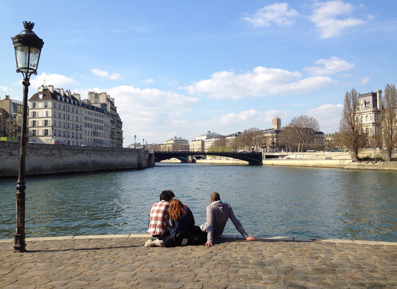 Paris, Upė, Seine, France, Prancūzų Kalba, Architektūra, Vanduo, Kapitalas, Atsipalaiduoti, Tiltas