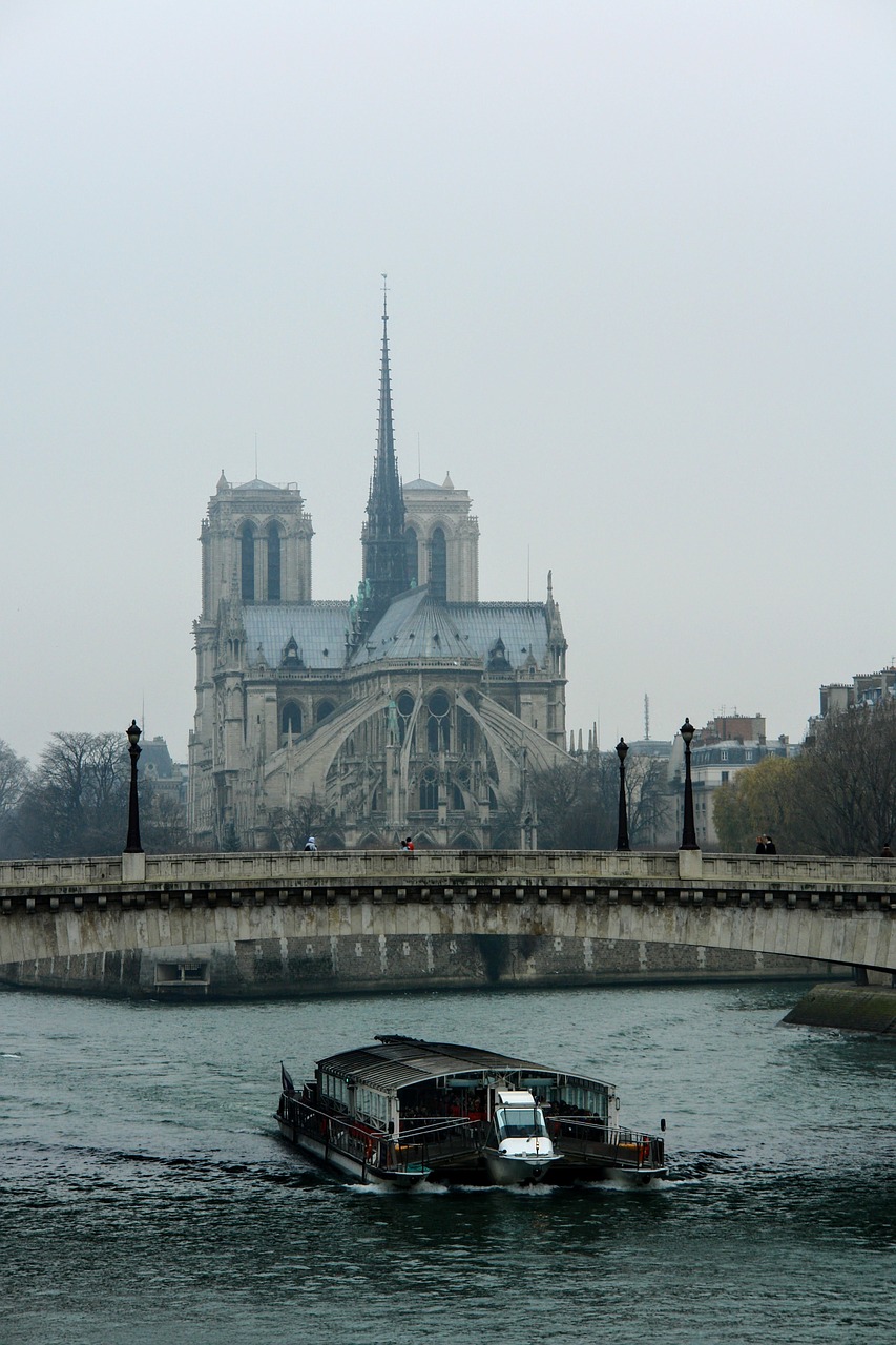 Paris, France, Jo, Boot, Notre Dame, Nemokamos Nuotraukos,  Nemokama Licenzija