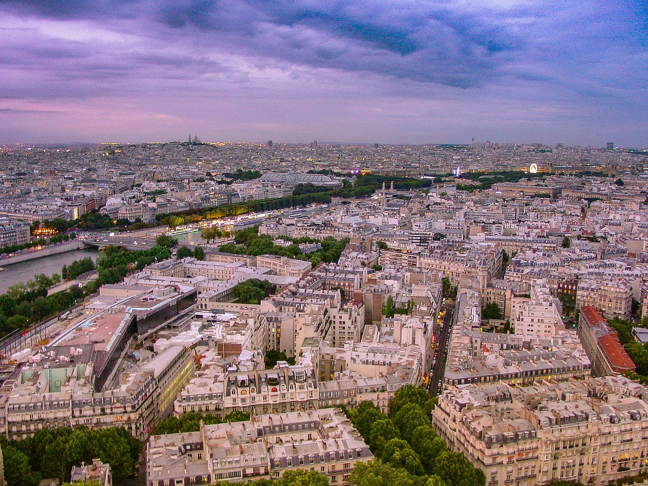Paris, Vaizdas, Eifelis, Bokštas, Miestas, Prancūzų Kalba, Miesto Panorama, Miesto, Parisian, Antena