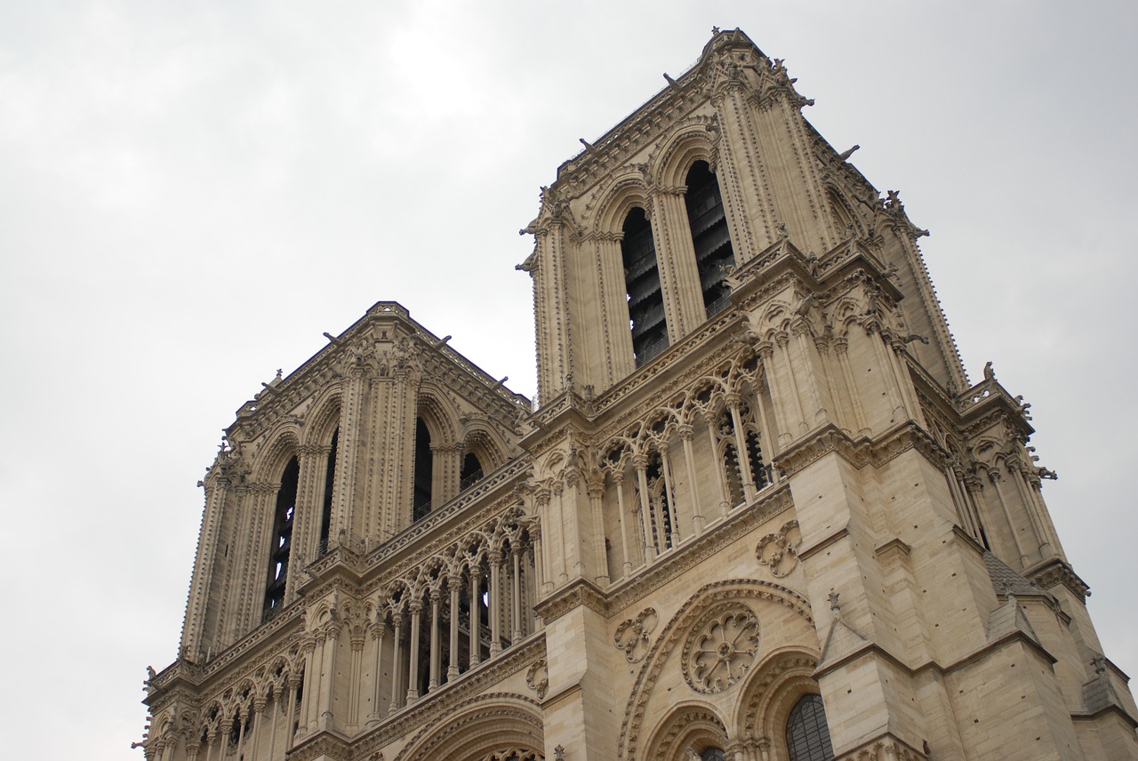 Paris, Notre Dame, France, Katedra, Dame, Notre, Architektūra, Gotika, Bažnyčia, Orientyras