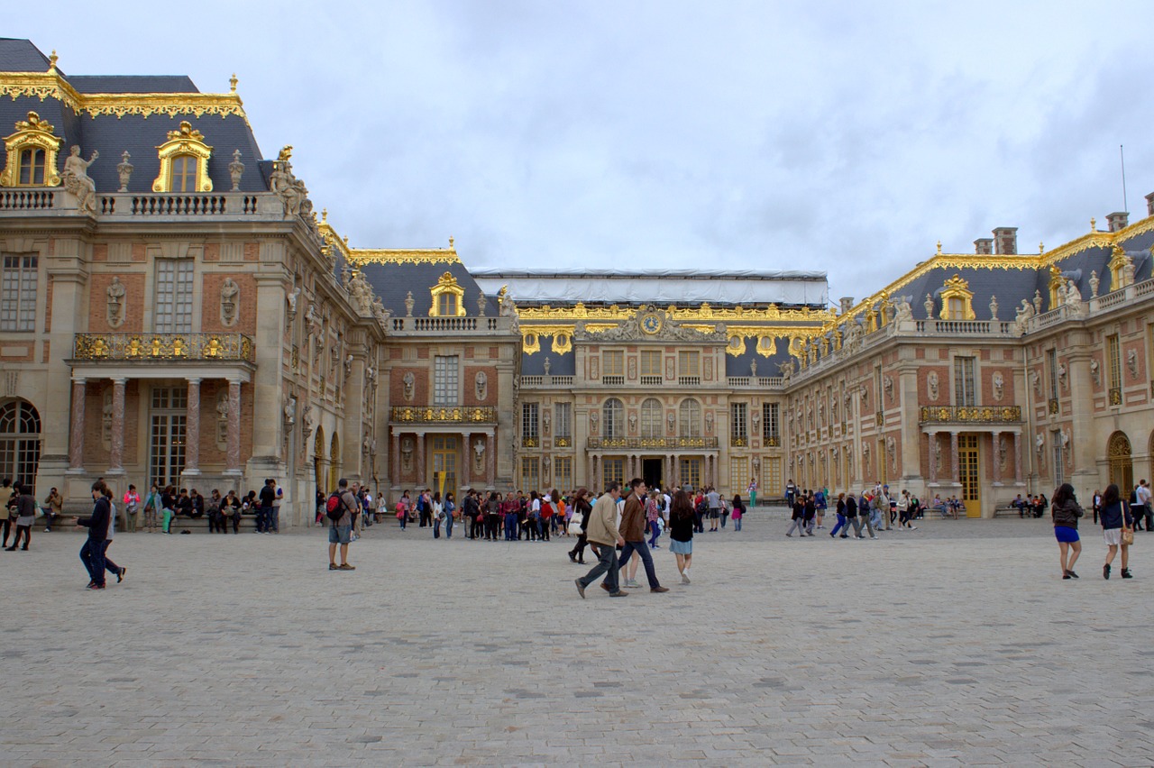Paris, France, Versailles, Rūmai, Paminklas, Architektūra, Orientyras, Pastatas, Istorinis, Gražus
