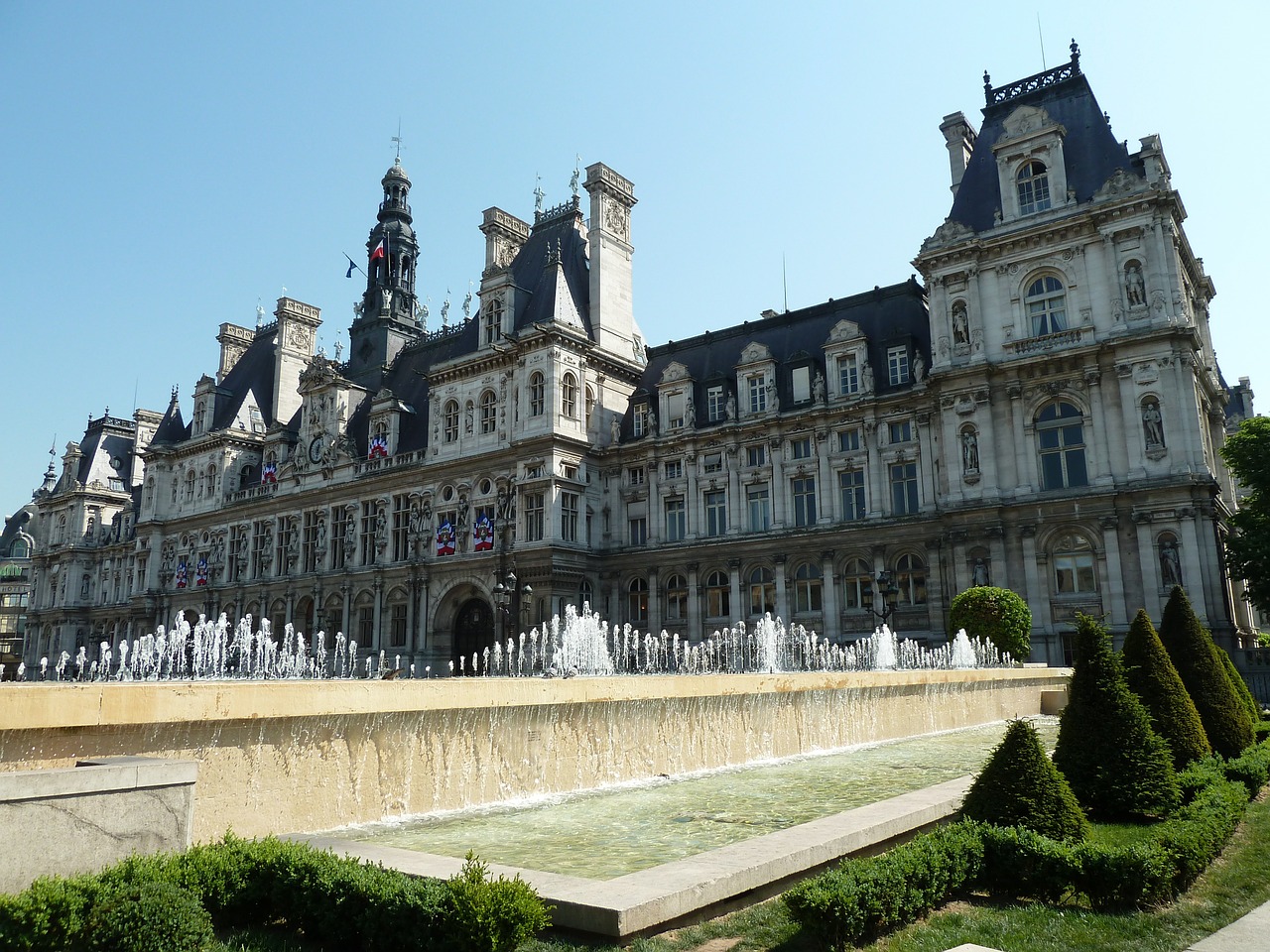 Paris, Viešbutis De Ville, Miesto Rotušė, France, Nemokamos Nuotraukos,  Nemokama Licenzija