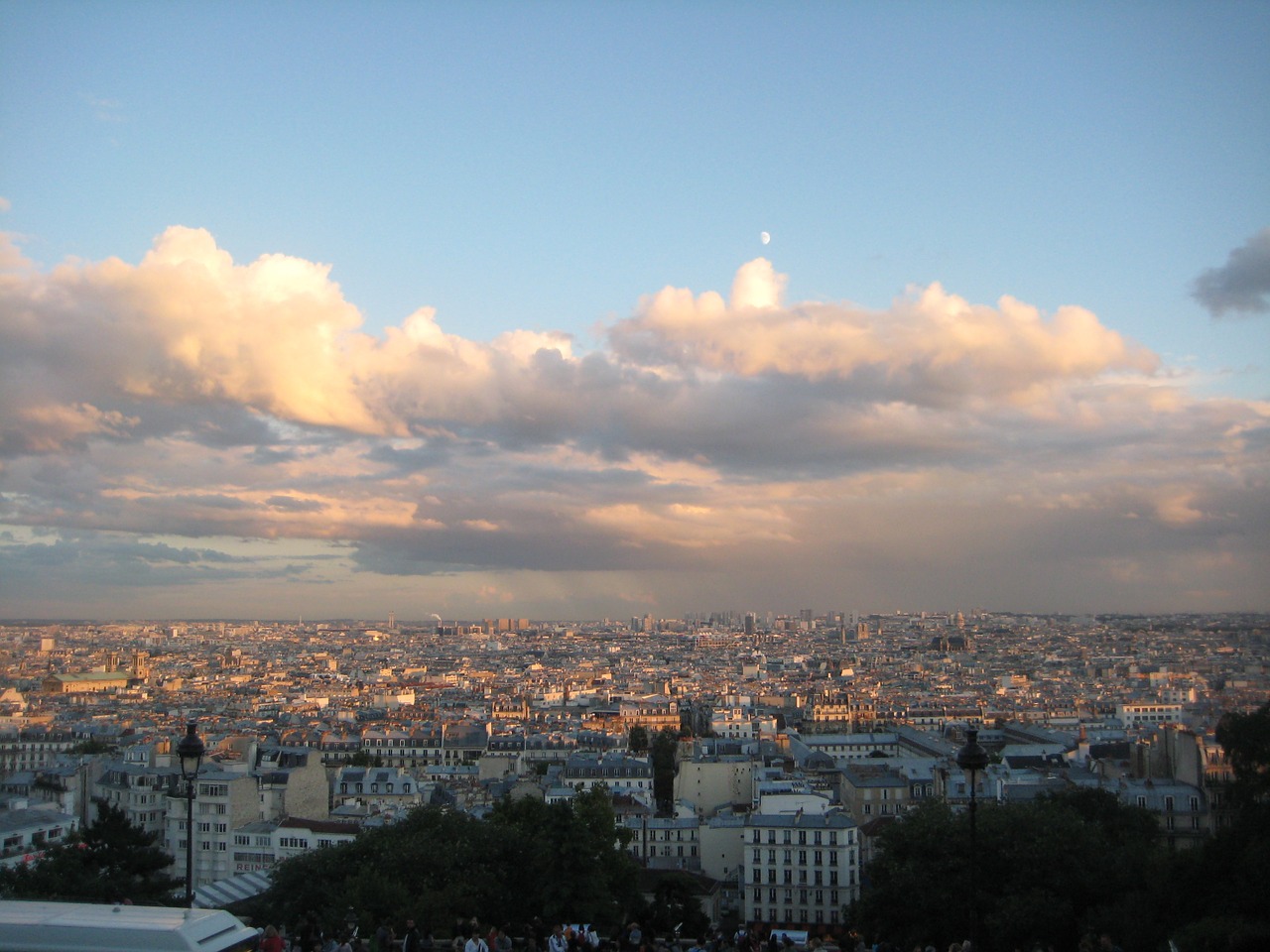 Paris, Montmartras, Panorama, Nemokamos Nuotraukos,  Nemokama Licenzija