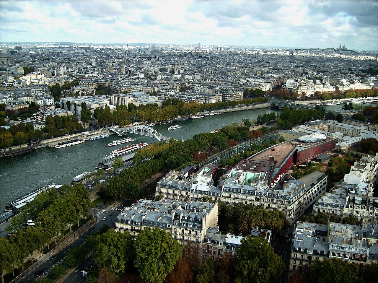 Paris, Miestas, Upė, Seine, Montmartras, Nemokamos Nuotraukos,  Nemokama Licenzija