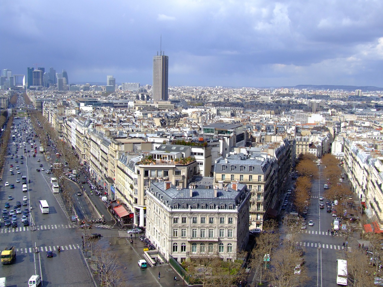 Paris, France, Miestas, Miesto, Pastatai, Gatves, Panorama, Architektūra, Miestai, Orientyrai