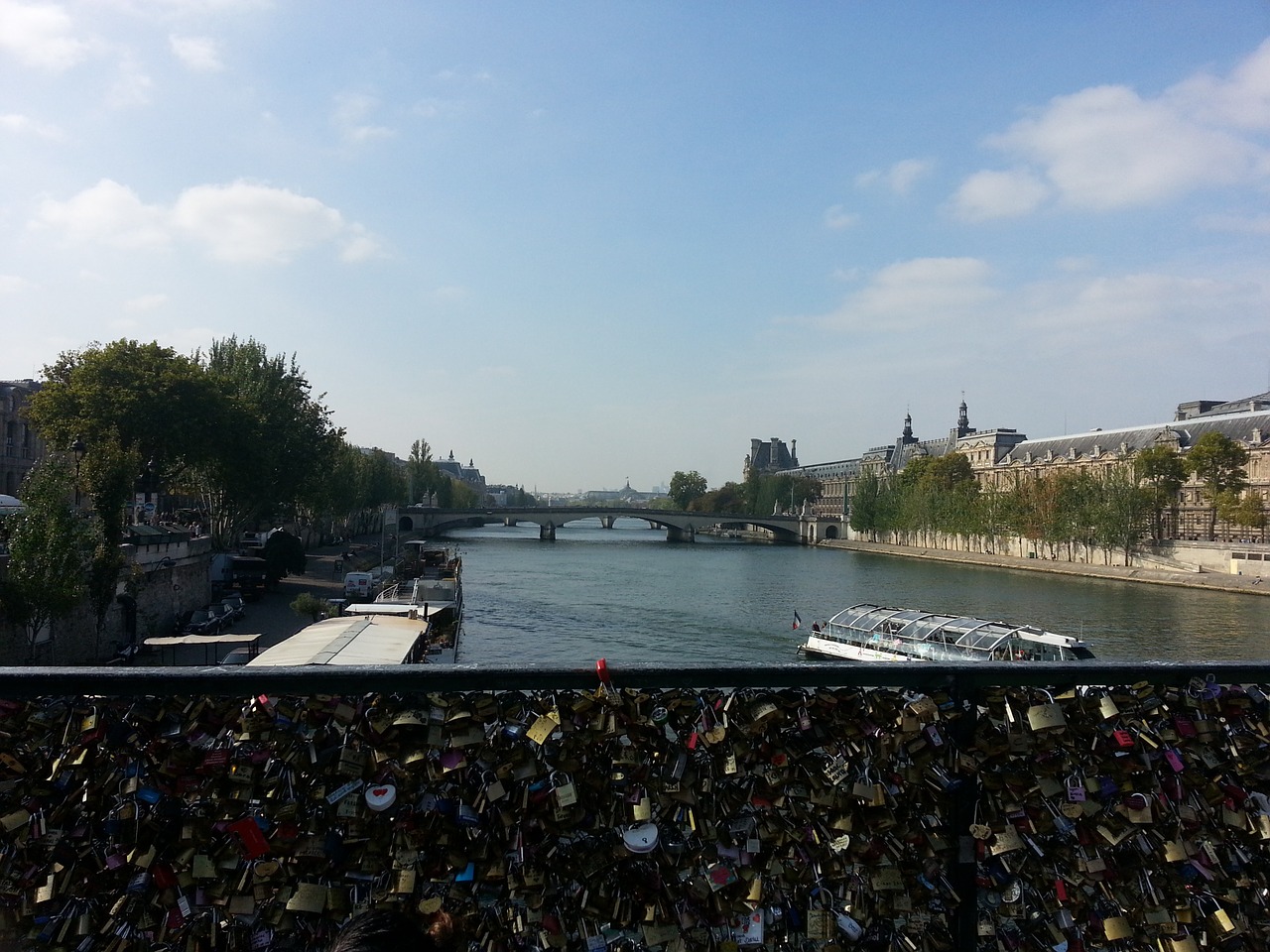 Paris, France, Užraktas, Tiltas, Kraštovaizdis, Vanduo, Upė, Europa, Architektūra, Pontai