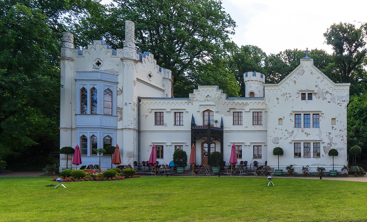 Parkas, Babelsberg, Schlößchen, Restoranas, Lauke, Architektūra, Nemokamos Nuotraukos,  Nemokama Licenzija