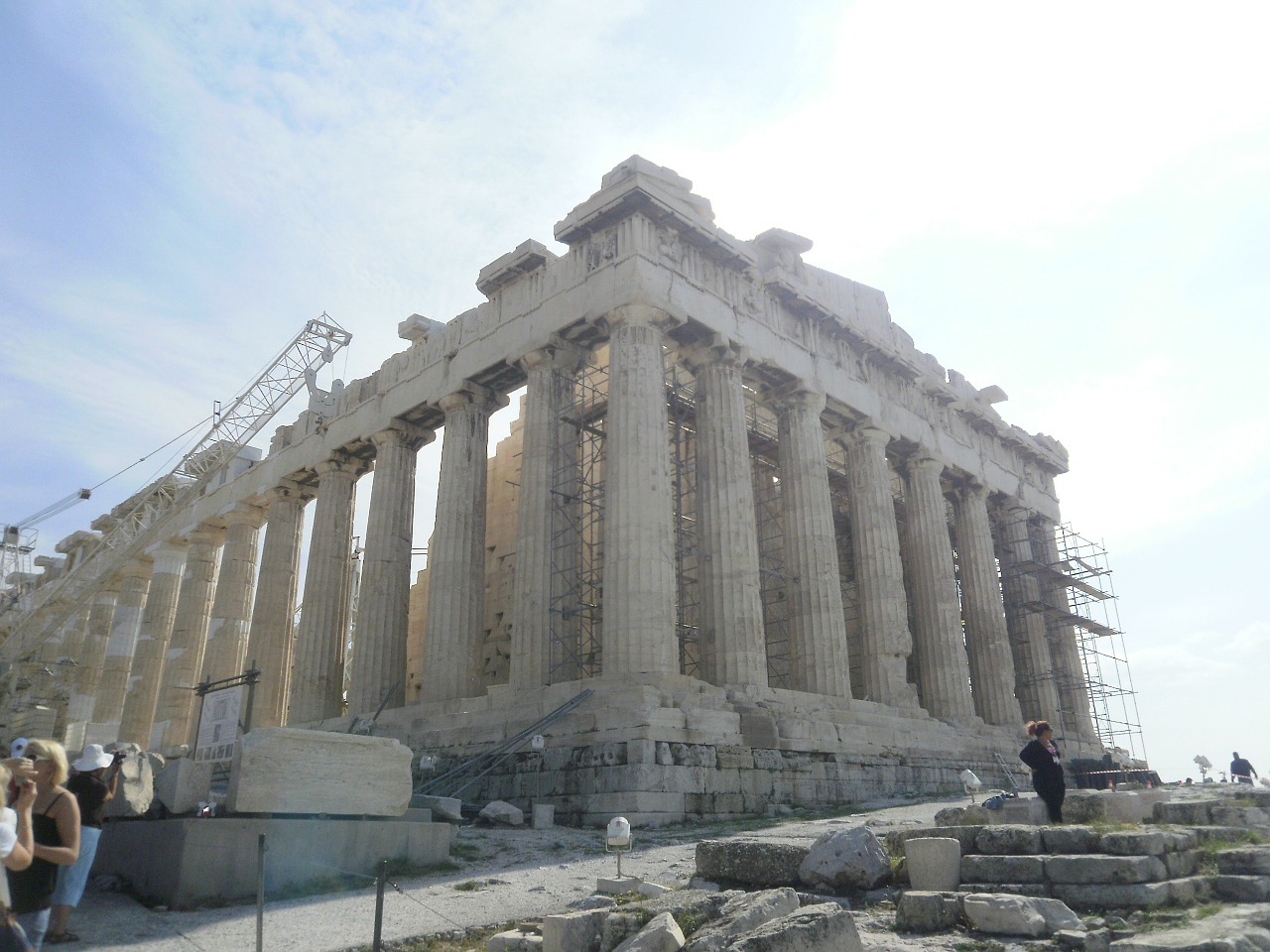 Partenonas, Atėnas, Graikija, Architektūra, Šventykla, Senovės, Graikų Kalba, Europa, Istorija, Stulpelis