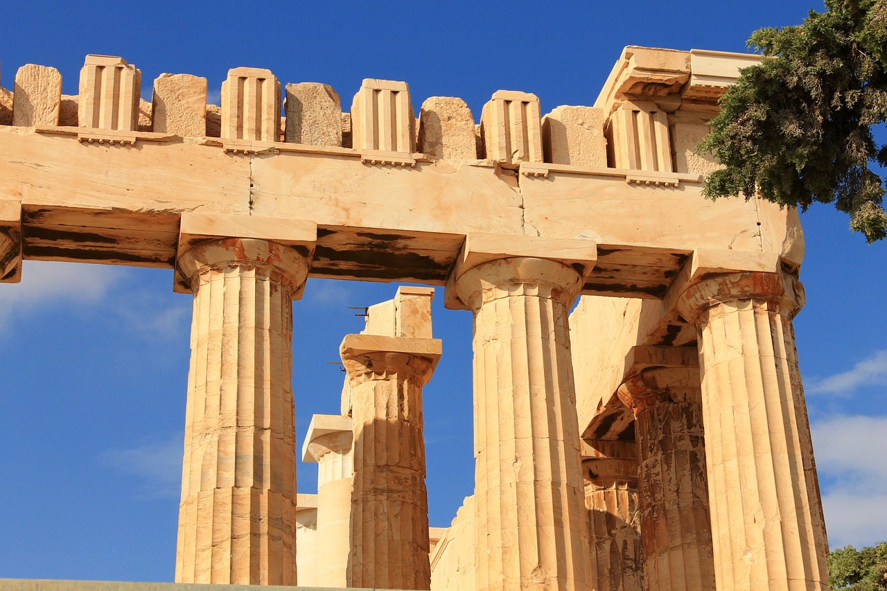 Partenonas, Atėnas, Akropolis, Graikija, Senovės, Graikų Kalba, Kelionė, Paminklas, Orientyras, Europa