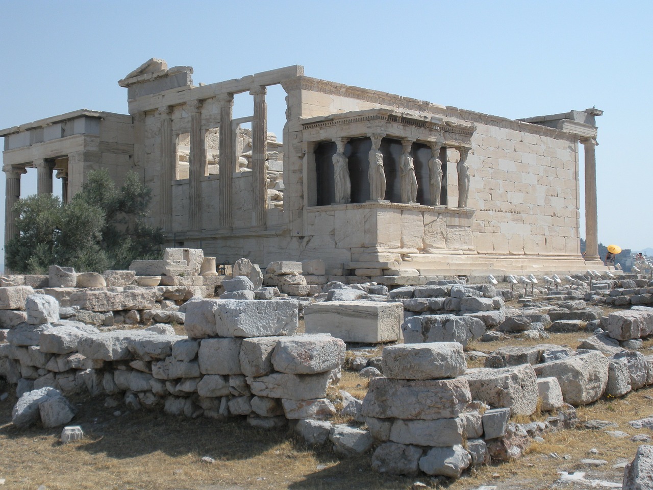 Partenonas, Carytids, Akropolis, Atėnas, Šventykla, Architektūra, Graikų Kalba, Senovės, Istorija, Pastatas