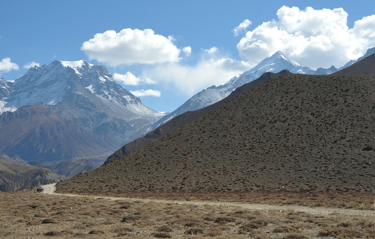 Eiti Kelią, Aukšti Kalnai, Nepalas, Sniegas, Kieta Siena, Kalnai, Rokas, Nemokamos Nuotraukos,  Nemokama Licenzija