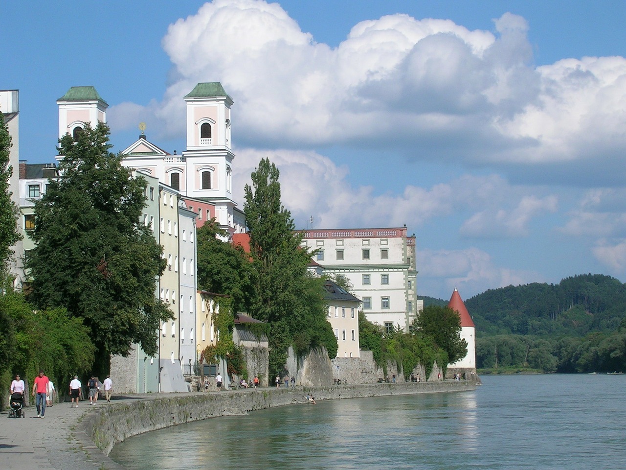 Passau, Danube, Viršutinė Dalis, Senamiestis, Pastatas, Bokštas, Nemokamos Nuotraukos,  Nemokama Licenzija