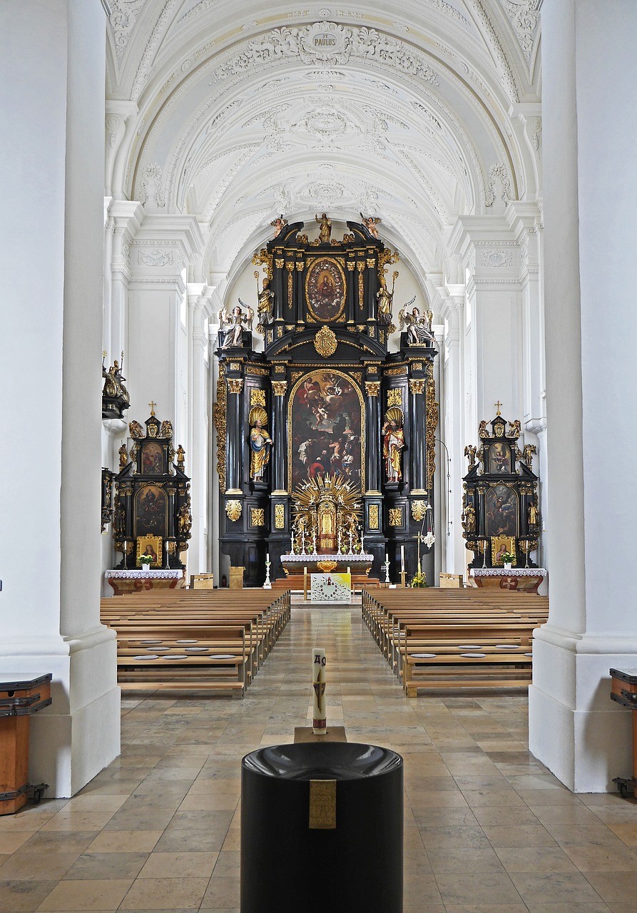 Passau,  St Paul,  Senamiestis,  Parapijos Bažnyčia,  Xvii A. Nave,  Įvestis,  Bažnyčia,  Architektūra,  Religija,  Krikščionis