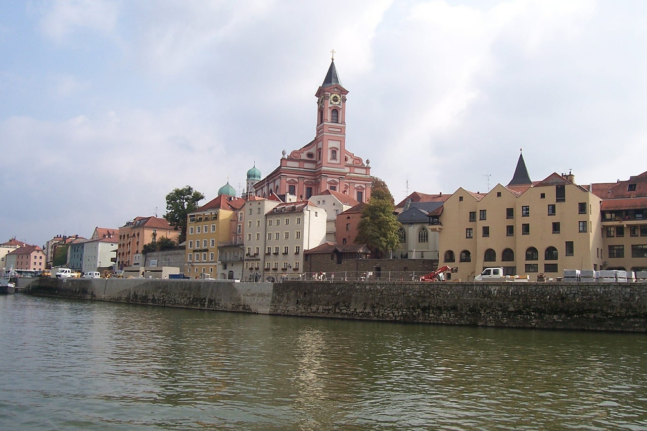 Passau, Miestas, Vanduo, Vokietija, Plaukiojimas, Nemokamos Nuotraukos,  Nemokama Licenzija