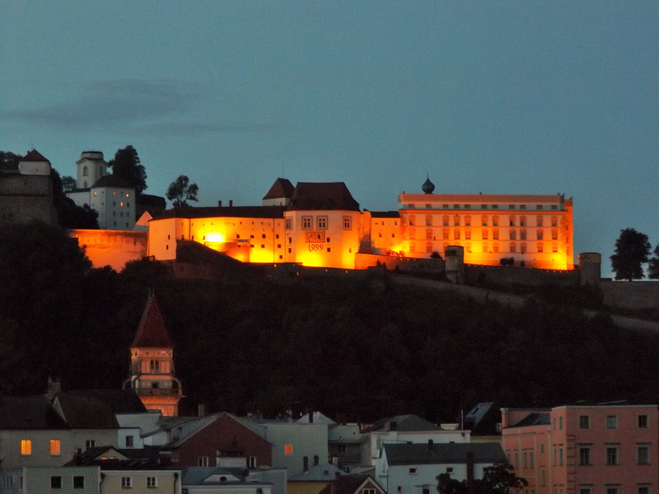 Passau, Pilis, Veste Oberhaus, Architektūra, Tvirtovė, Pastatas, Danube, Senamiestis, Viršutinė Dalis, Susivienijimas