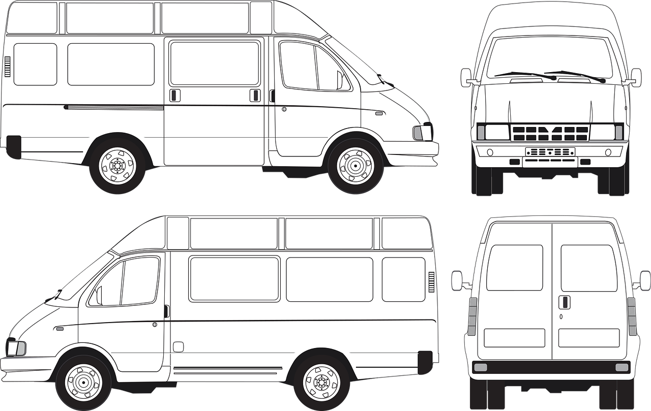 Keleivis, Sable Autobusas, Mikroautobusas, Sable Utility, Vektorius, Iliustratorius, Automatinis, Dizainas, Rusų Autobusas, Taksi