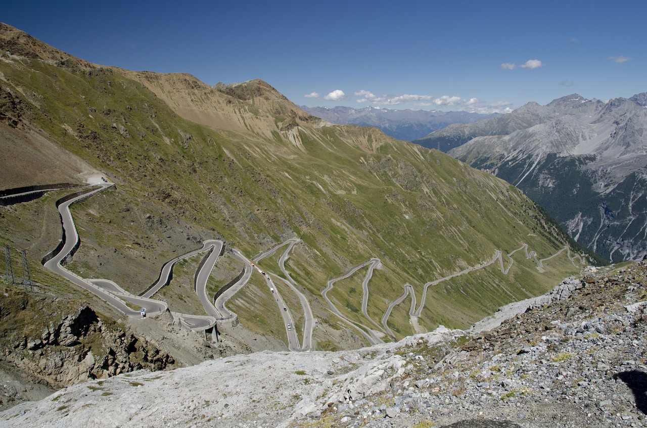 Passo Stelvio, Kalnai, Praeiti, Kelias, Nemokamos Nuotraukos,  Nemokama Licenzija