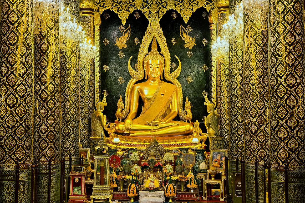 Pastoriaus Shi Budistų Karalystė, Wat Phra Si Rattana Mahathat, Miestas, Phitsanulok, Nemokamos Nuotraukos,  Nemokama Licenzija