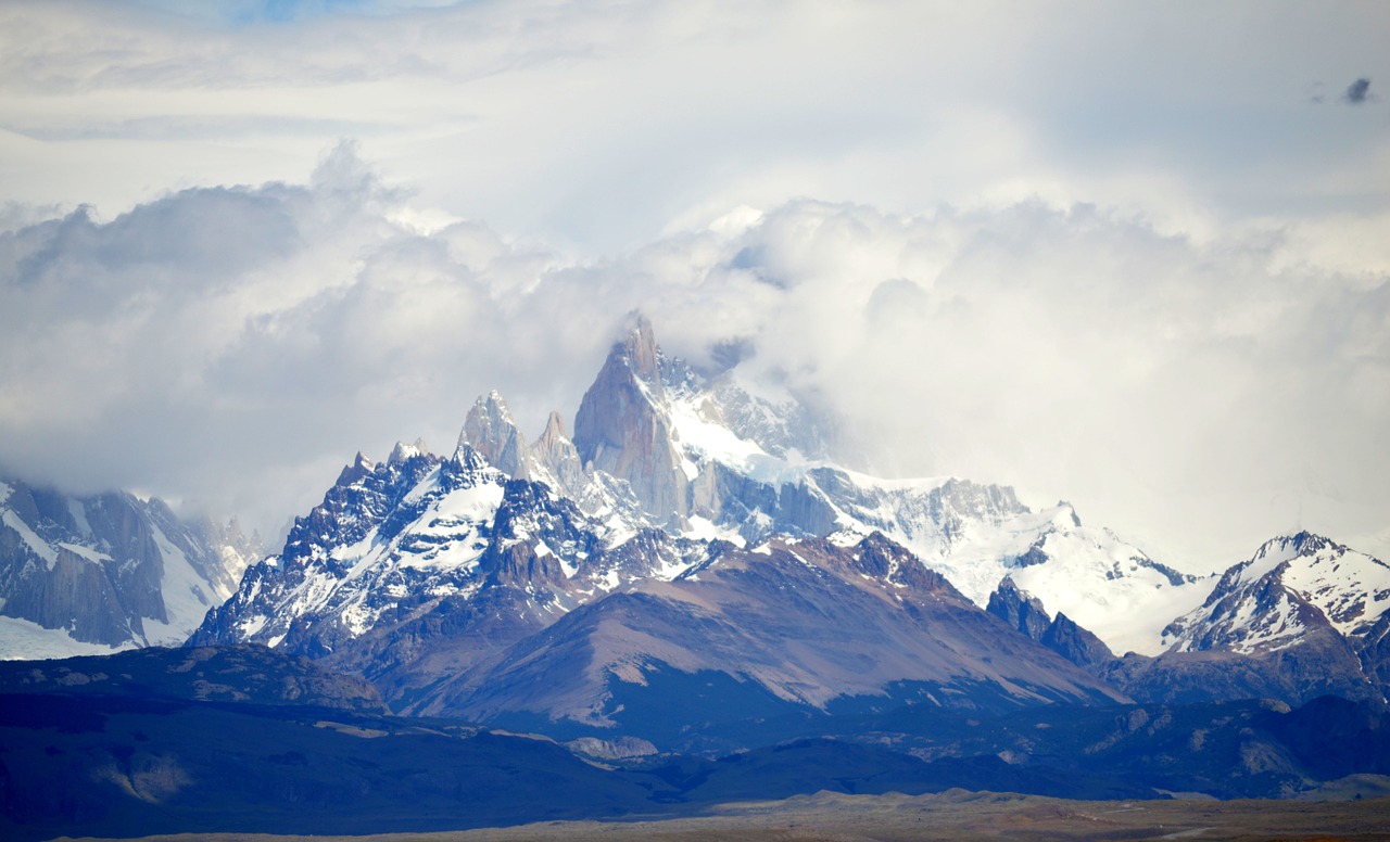 Patagonia, Smailės, Neves, Kalnas, Gamta, Kraštovaizdis, Žiema, Nemokamos Nuotraukos,  Nemokama Licenzija