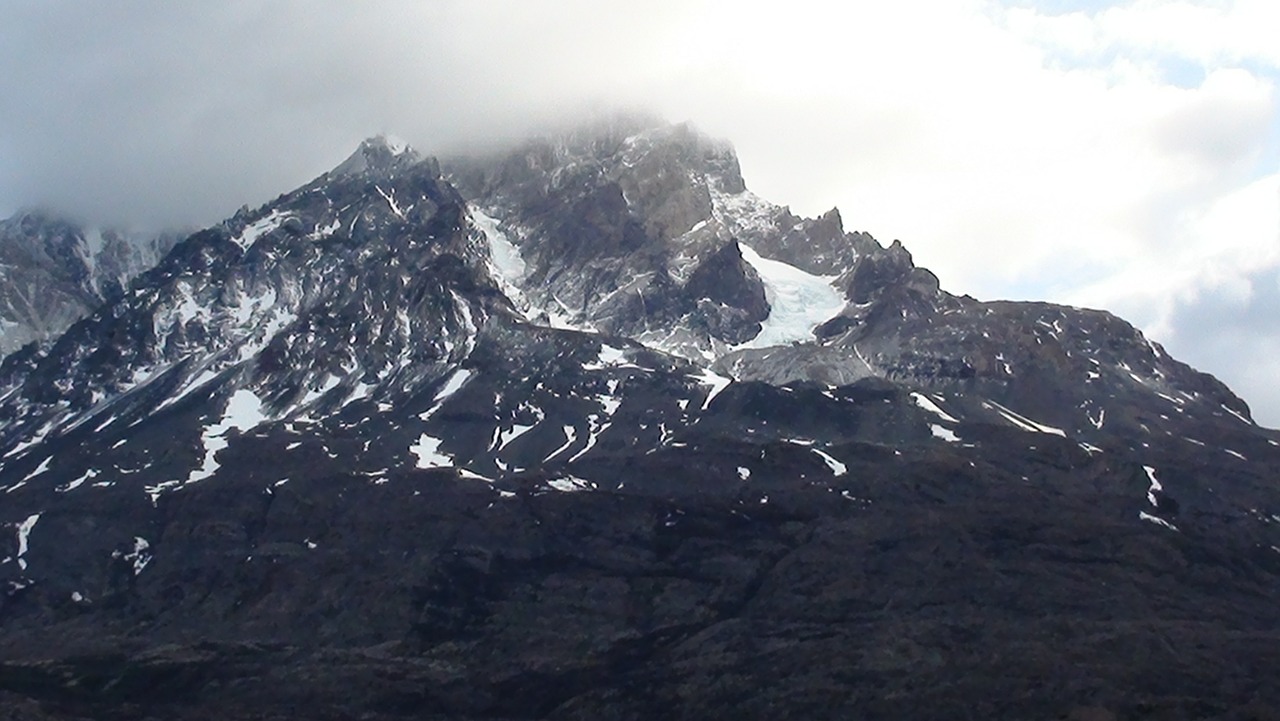 Patagonia, Kalnai, Sniegas, Gamta, Į Pietus, Andes, Kraštovaizdis, Ledynas, Debesys, Čile