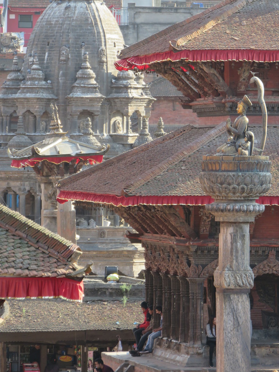 Patanas, Durbar, Kvadratas, Katmandu, Nepalas, Šventykla, Architektūra, Paveldas, Religija, Garbinimas