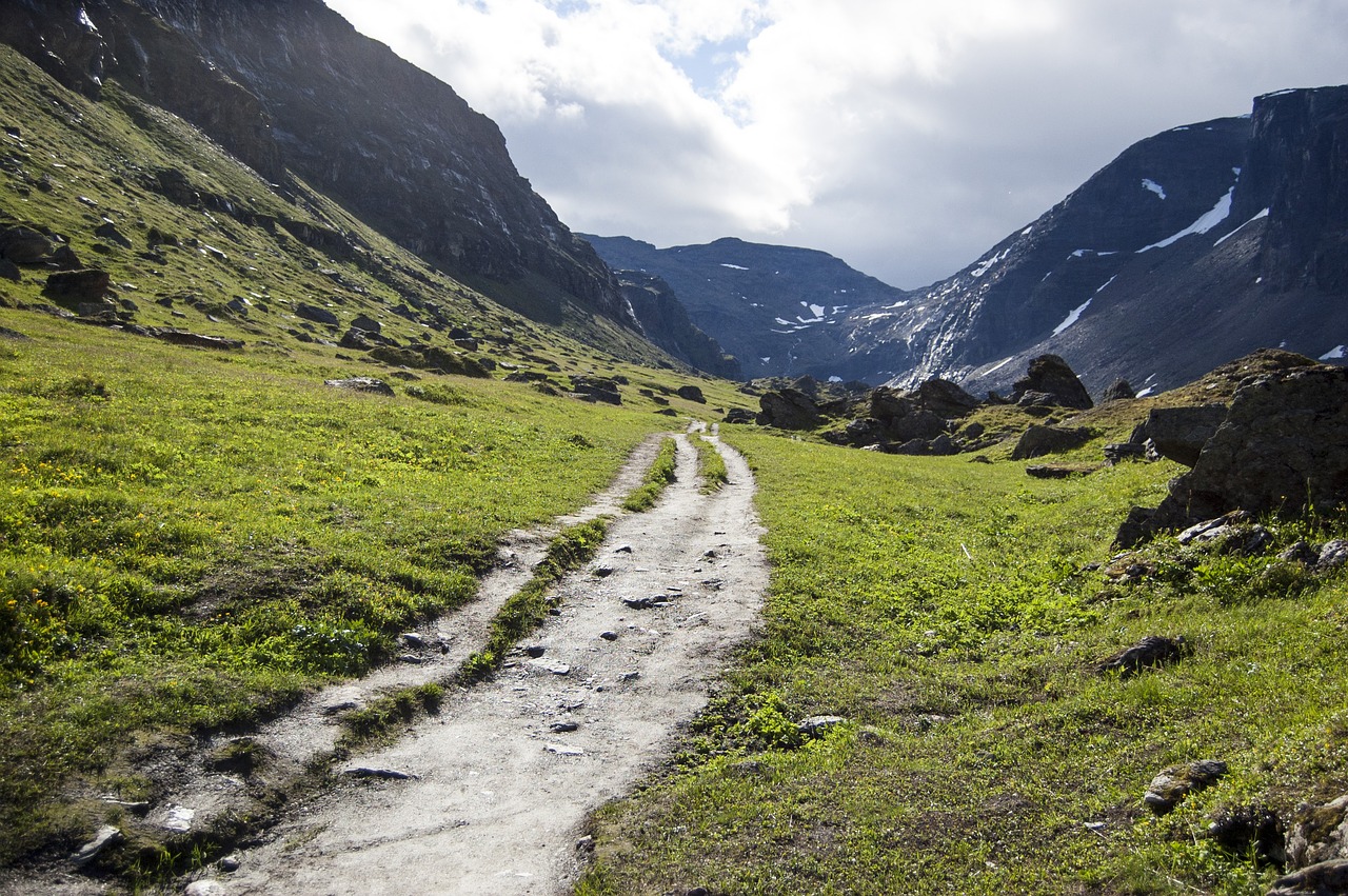 Kelias, Mažas Kelias, Trollsjön, Kiruna, Kalnas, Nemokamos Nuotraukos,  Nemokama Licenzija