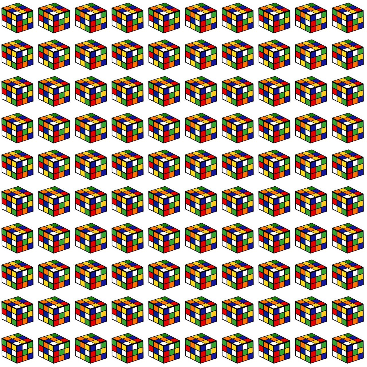 Modelis,  Rubiko Kubas,  Žaidimas,  Dėlionės,  1980,  Spalva,  Rubiko,  Rubiko,  Rubiko Kubas,  Nemokama Vektorinė Grafika