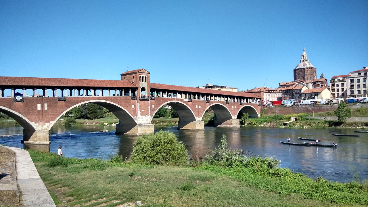 Pavia, Tiltas, Ticino, Nemokamos Nuotraukos,  Nemokama Licenzija