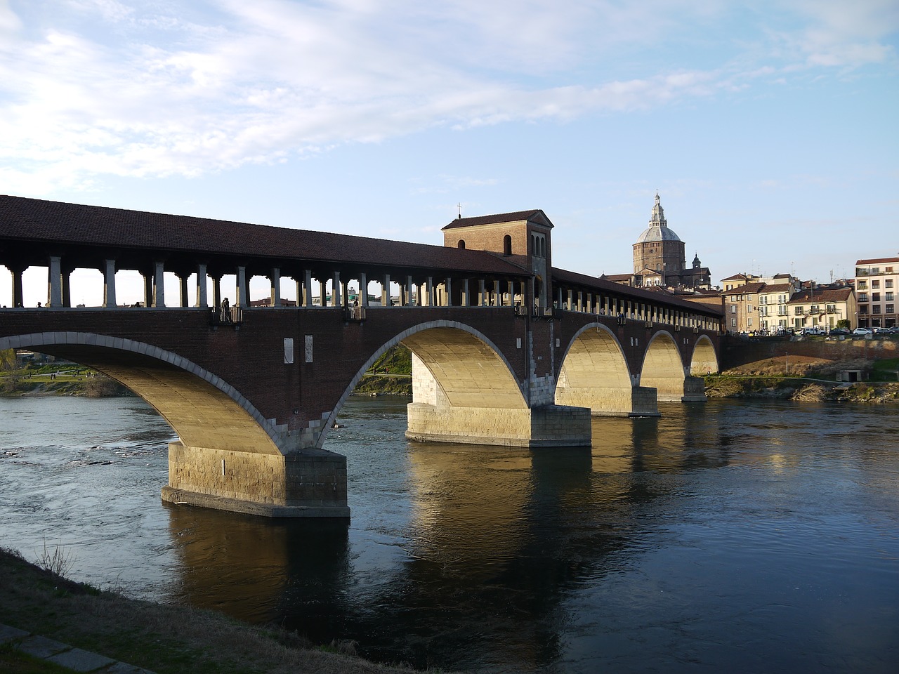 Pavia,  Ticino,  Italija,  Tiltas,  Upė, Nemokamos Nuotraukos,  Nemokama Licenzija