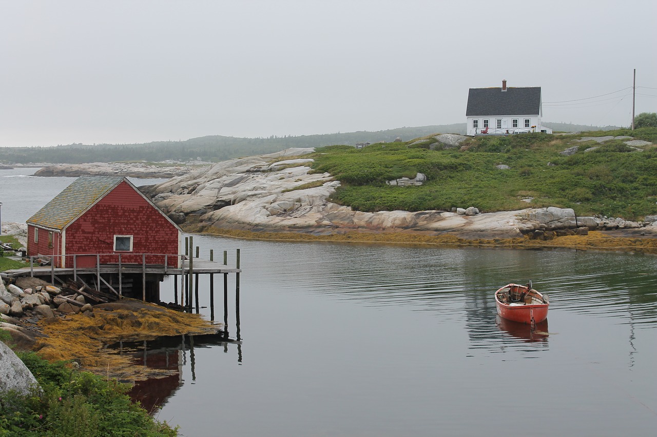 Peggys Cove, Kraštovaizdis, Jūra, Valtis, Jūros Dugnas, Nemokamos Nuotraukos,  Nemokama Licenzija