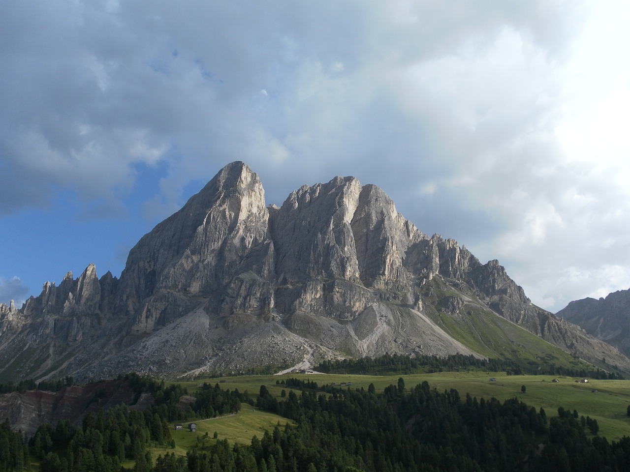 Peitlerkofel, South Tyrol, Würzjoch, Nemokamos Nuotraukos,  Nemokama Licenzija