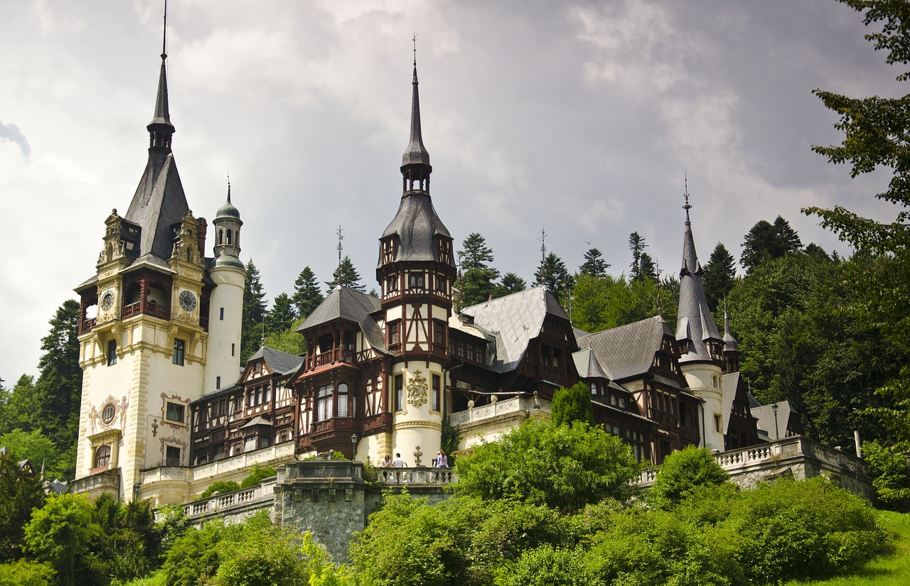 Peles Pilis, Architektūra, Sinaia, Romanija, Pilis, Kalnai, Priežasčių, Karpatai, Nemokamos Nuotraukos,  Nemokama Licenzija