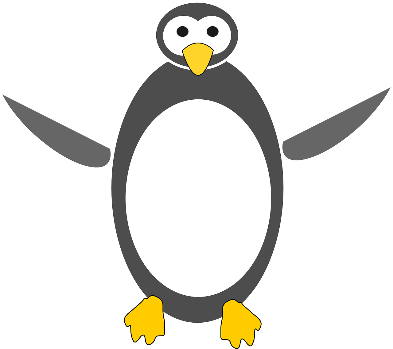 Pingvinas, Paukštis, Laukinė Gamta, Animacinis Filmas, Antarctica, Zoologijos Sodas, Polar, Nemokama Vektorinė Grafika, Nemokamos Nuotraukos,  Nemokama Licenzija