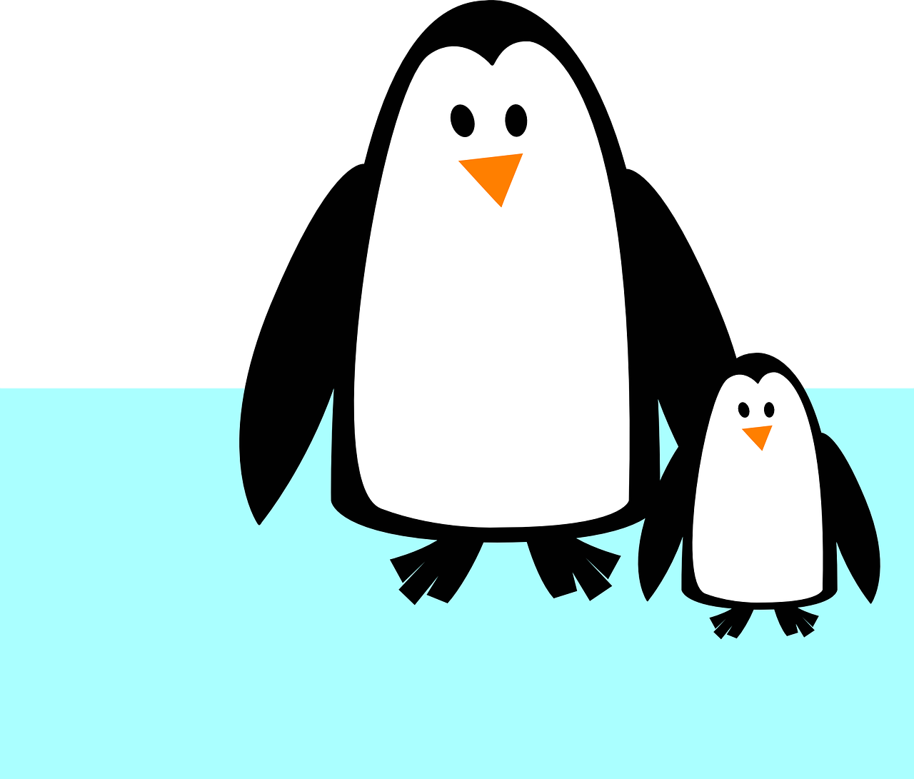 Pingvinas, Gyvūnas, Kūdikių Pingvinas, Animacinis Filmas, Nemokama Vektorinė Grafika, Nemokamos Nuotraukos,  Nemokama Licenzija