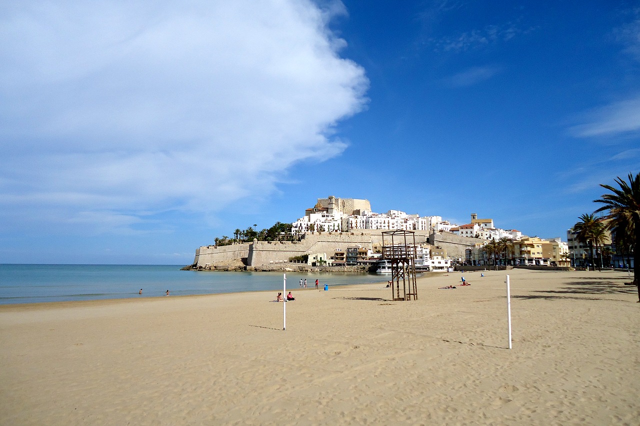 Peñíscola, Castellón, Valensija, Ispanija, Turizmas, Architektūra, Pilis, Papludimys, Nemokamos Nuotraukos,  Nemokama Licenzija