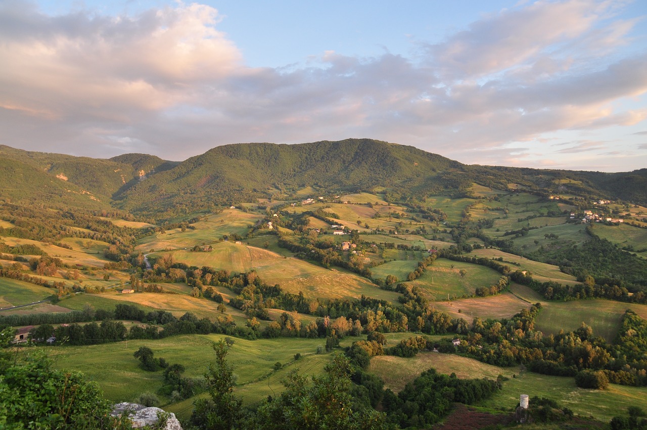 Pennabilli, Valmarecchia, Kraštovaizdis, Saulėlydis, Nemokamos Nuotraukos,  Nemokama Licenzija