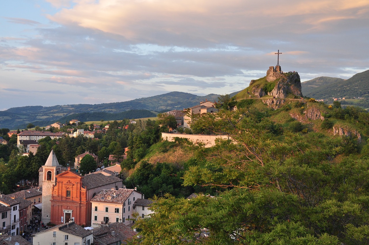 Pennabilli, Valmarecchia, Kraštovaizdis, Saulėlydis, Nemokamos Nuotraukos,  Nemokama Licenzija