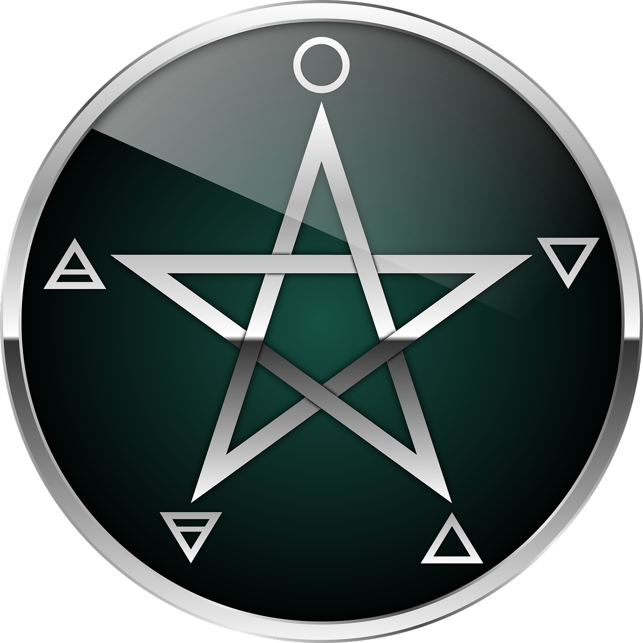 Pentakelis, Pentagrama, Wicca, Šventas, Pagan, Dvasingumas, Simbolis, Magija, Ženklas, Raganavimas