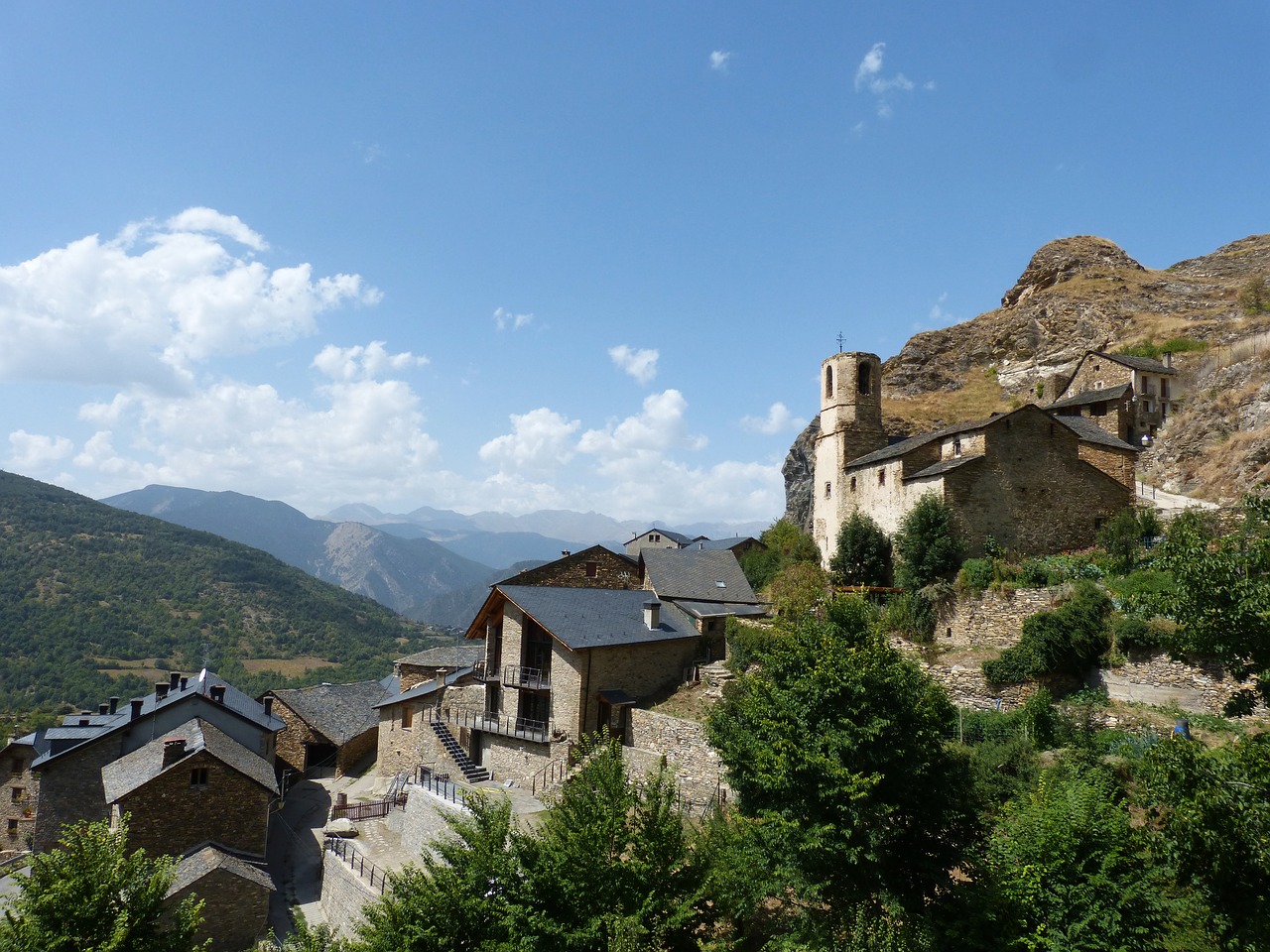 Žmonės, Pirėnai Katalonų Burgas, Pallars Sobirà, Varpinė, Kraštovaizdis, Nemokamos Nuotraukos,  Nemokama Licenzija