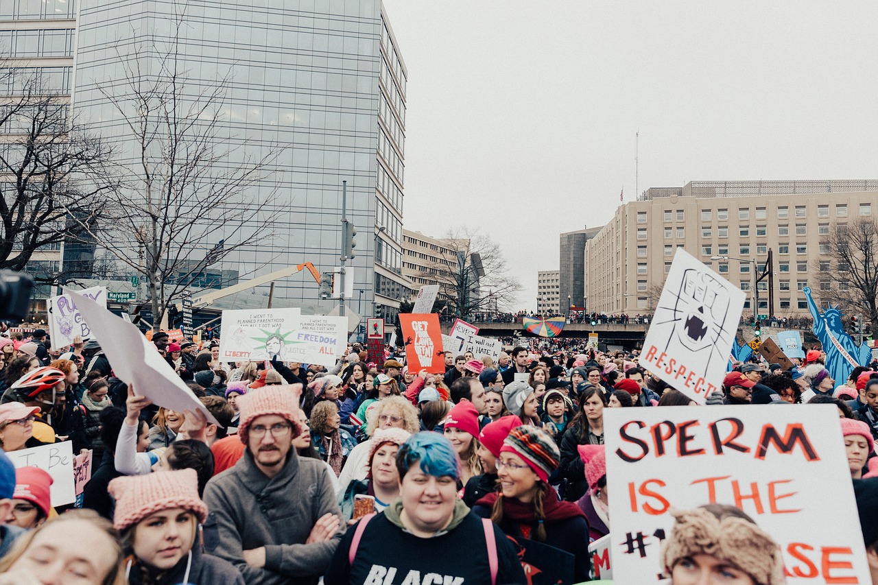 Žmonės, Vyras, Moteris, Protestas, Ralis, Lygybė, Trumpas, Feministas, Įgaliojimas, Suvienyti