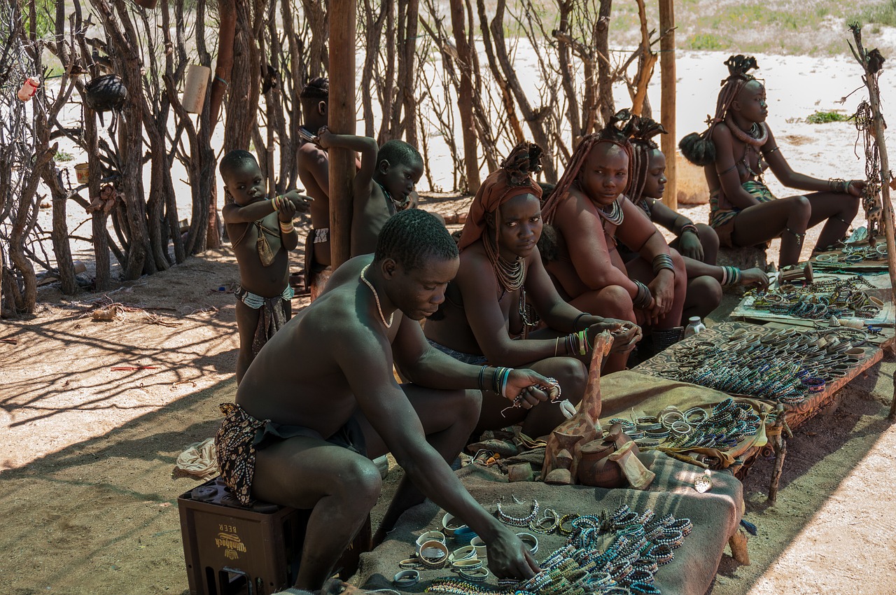 Žmonės,  Afrikiečiai,  Juodi,  Namibija,  Himba, Nemokamos Nuotraukos,  Nemokama Licenzija