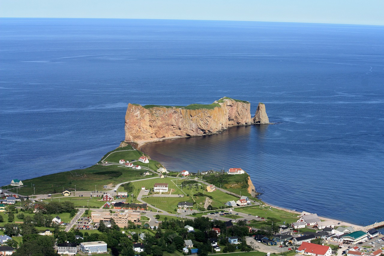 Perce, Ročeris, Rocher Percé, Kanada, Quebec, Gamta, Kraštovaizdis, Rokas, Nemokamos Nuotraukos,  Nemokama Licenzija