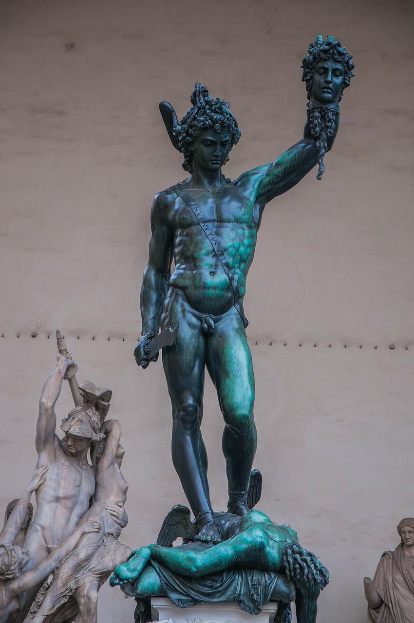 Perseus, Florencija, Statula, Skulptūra, Nemokamos Nuotraukos,  Nemokama Licenzija