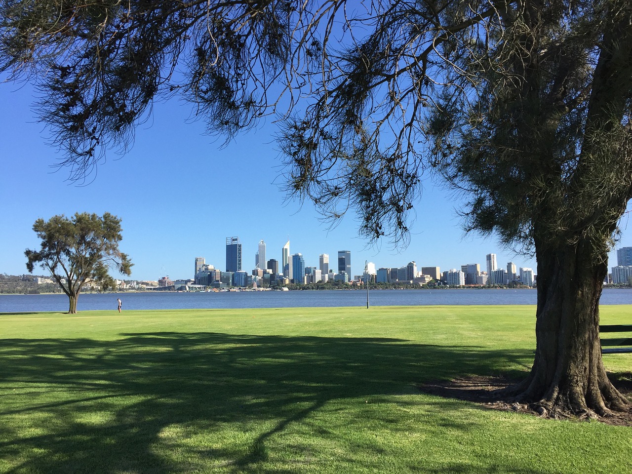 Perth, Miestas, Australia, Vakarų, Panorama, Upė, Miesto, Vanduo, Miesto Panorama, Architektūra