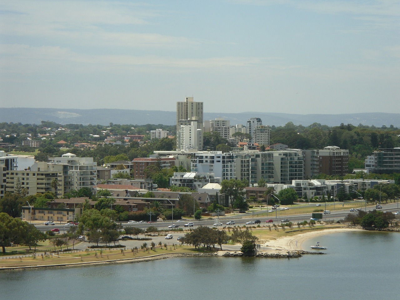 Perth, Vaizdingas, Miesto Panorama, Australian, Vakarų, Kraštovaizdis, Nemokamos Nuotraukos,  Nemokama Licenzija
