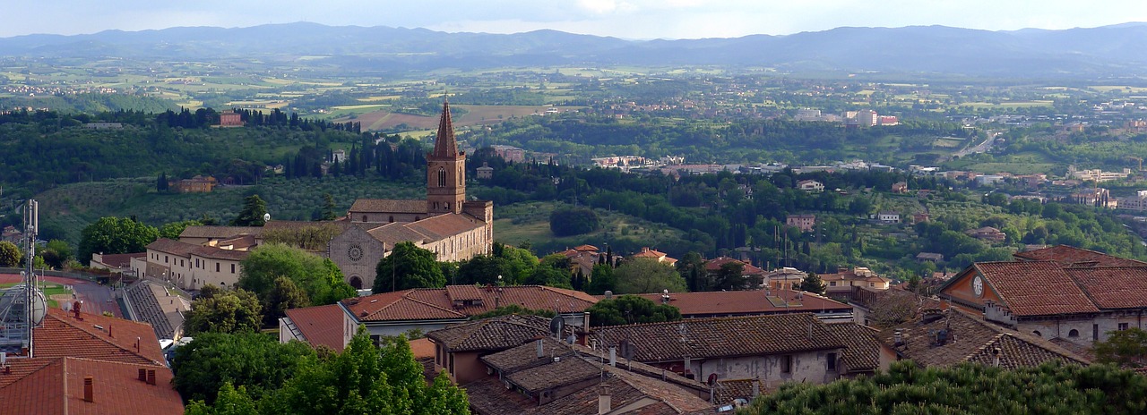 Perugia, Panorama, Bažnyčia Santa Giuliana, Umbria, Kraštovaizdis, Turizmas, Paskirties Vietos, Nemokamos Nuotraukos,  Nemokama Licenzija